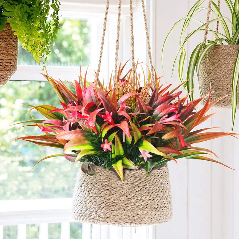 AUMVEYI 8 Bundles Artificial Plants Bushes Outdoor UV Resistant Fake Flowers Grass Bulk Faux Plastic Greenery for Fall Winter Summer Outside Window Box Planter Front Porch Yard Floral Arrangements - Image 4