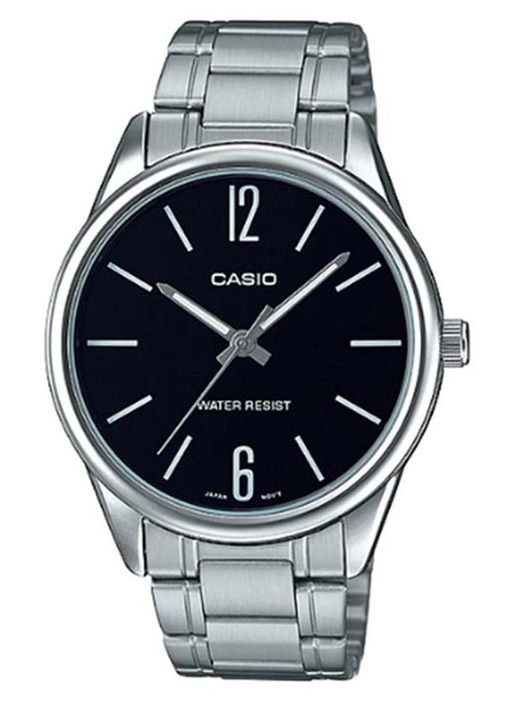 Men Stainless Steel Analog Wrist Watch MTP-V005D-1BUDF
