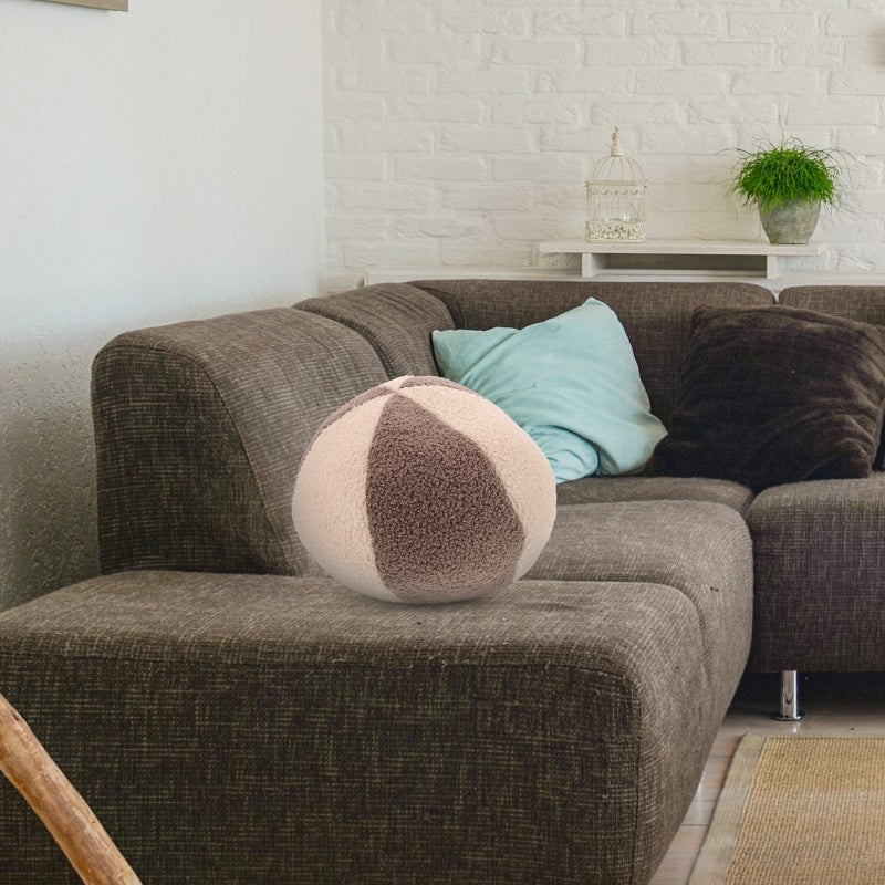 2pcs Round Shaped Throw Pillow Stuffed Cushion Round Cushion Yoga For Women - Image 4