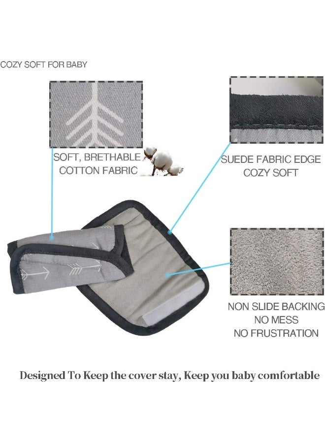ICOPUCA Car Seat Strap Pads Covers for Baby Kids - Image 5