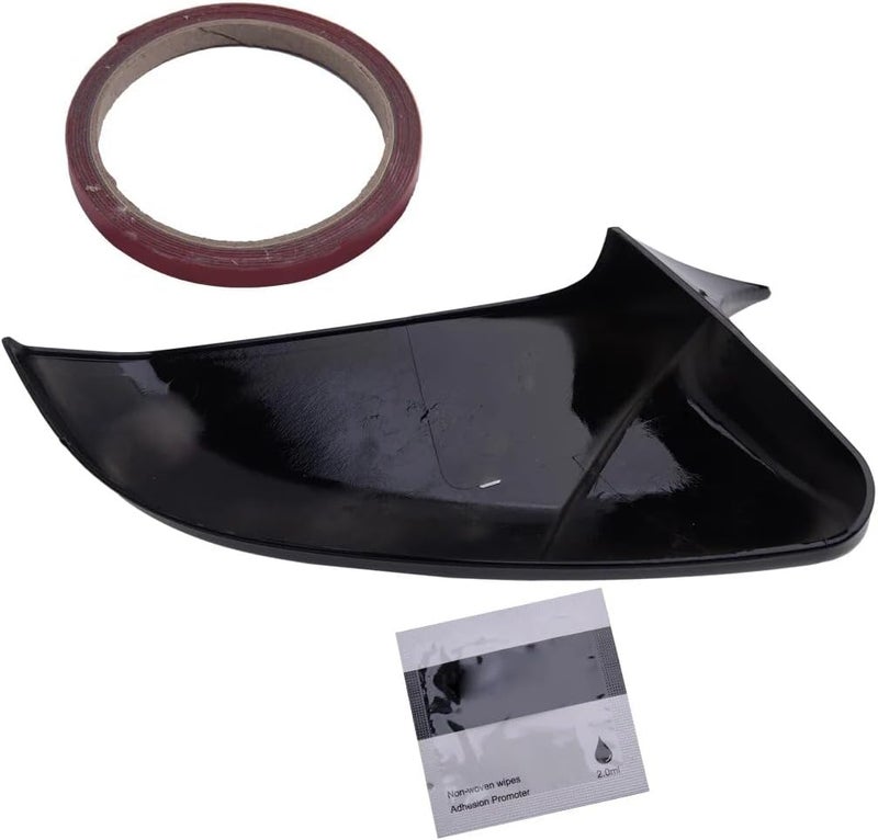 Vuzmode Glossy Black Ox Horn Side Mirror Covers for Civic - Image 3