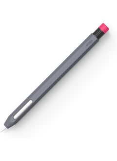 Elago Classic Pencil for Apple Pencil 2nd Generation Case Cover Sleeve, Classic Design, Compatible with Magnetic Charging and Double Tap - Dark Grey 