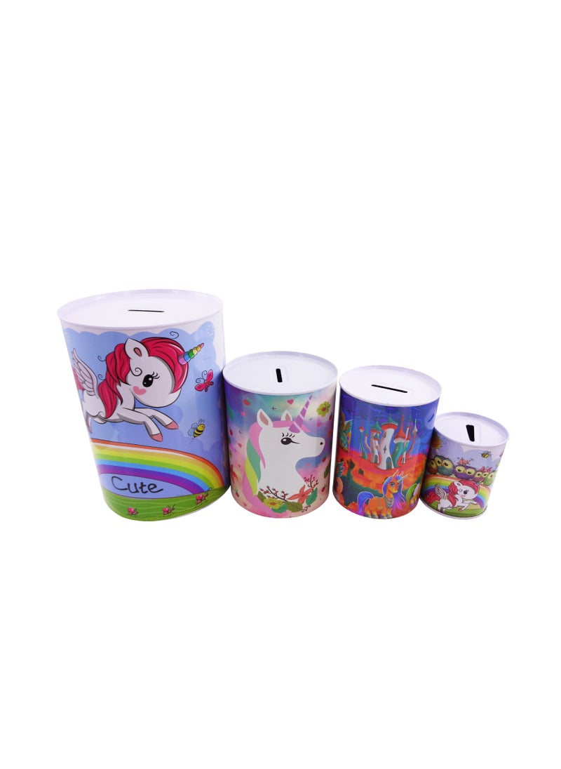 Generic - Unicorn Coin Box Set Includes Whimsical and Functional Savings Storage for Kids  Encourage Saving Habits - Image 1