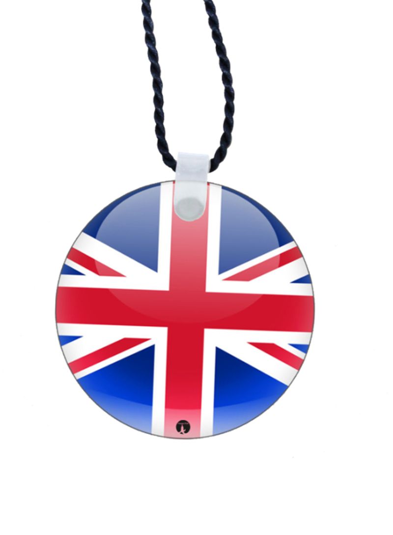 RKN British Flag Printed Car Mirror Pendant - Image 2