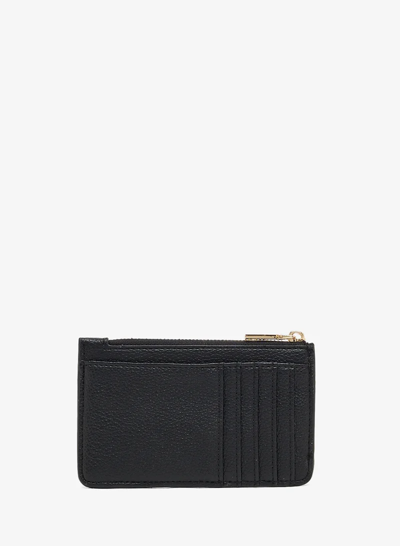 Love Moschino Zip through logo wallets