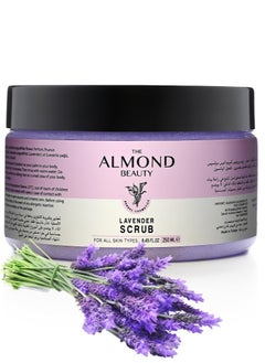 THE ALMOND BEAUTY Lavender scrub 250 ml  - Image 1