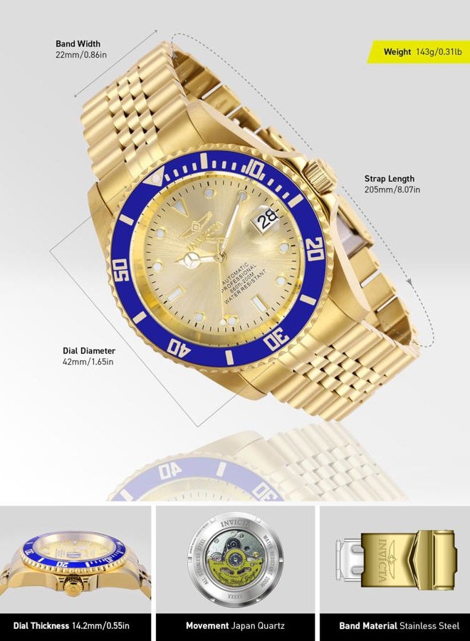 Invicta Men's Automatic Watch, Analog Display and Stainless Steel Strap 29185 - Image 3