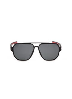 FILA Men's Polarized  Sunglasses SFI301 60U28P - Lens Size: 60 Mm - Matt Black  - Image 2