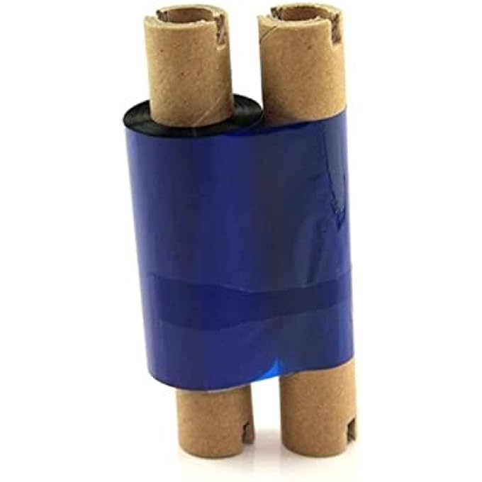 شريط شمعي لنقل الحرارة لطابعات الباركود 55 مم × 74 متر 10 قطع