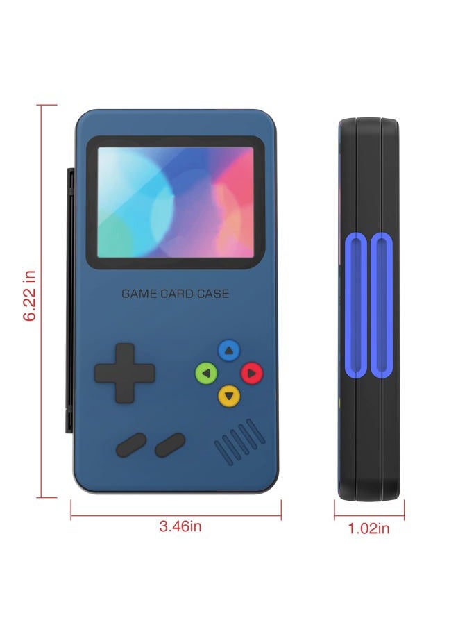 THELIFELICIOUS Switch Game Card Storage Box for Nintendo Switch/Switch OLED/Switch Lite, Gradient Colour Lining Games Card Holder with 48 Game Card Slots & 24 Micro SD Card Slots. - Image 5