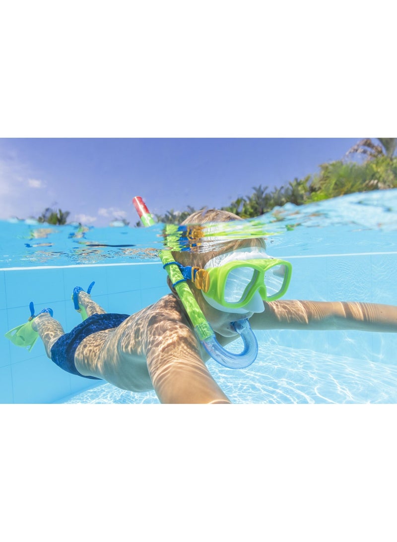 بست واي بيست واي® مجموعة أدوات الغطس الأساسية إكسبلورا 26-25019-أخضر - Image 1