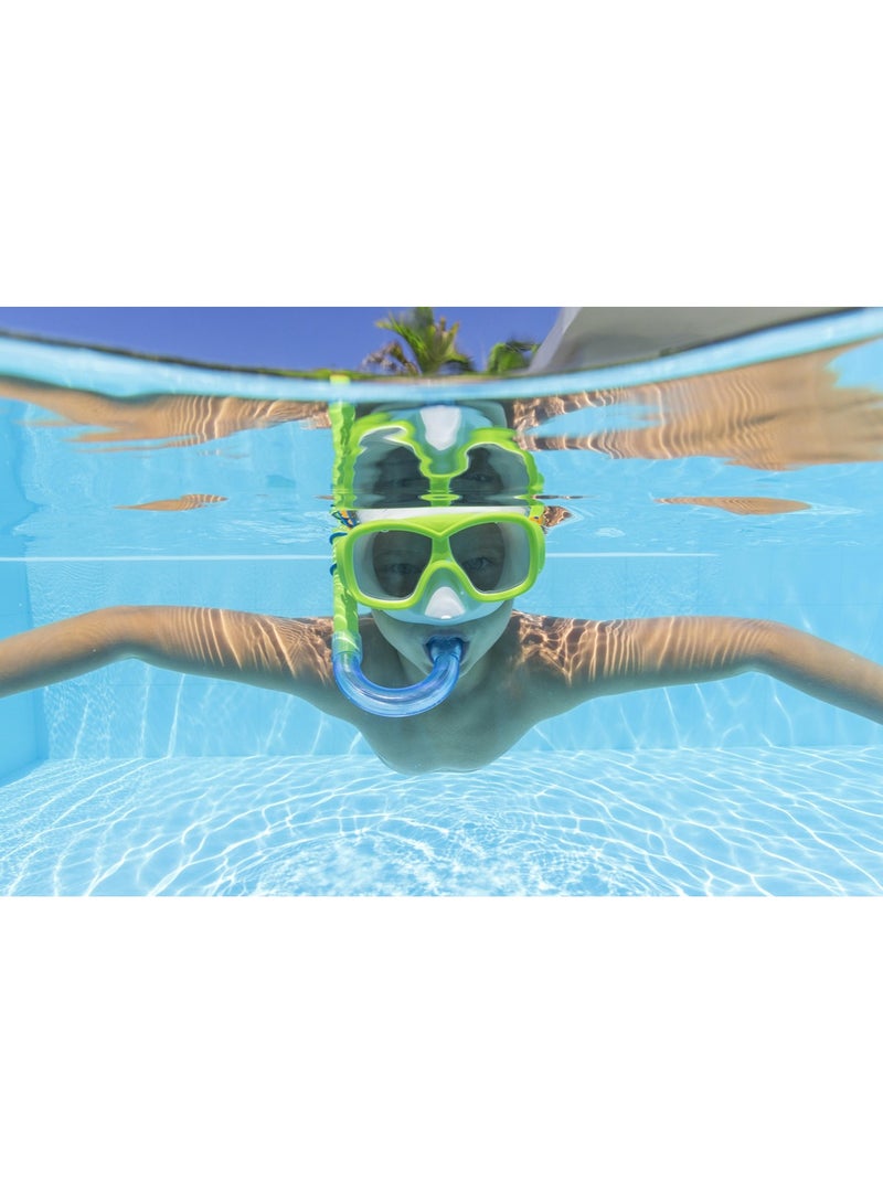 بست واي بيست واي® مجموعة أدوات الغطس الأساسية إكسبلورا 26-25019-أخضر - Image 2