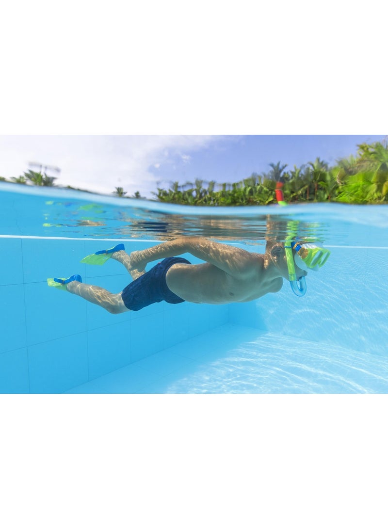 بست واي بيست واي® مجموعة أدوات الغطس الأساسية إكسبلورا 26-25019-أخضر - Image 3