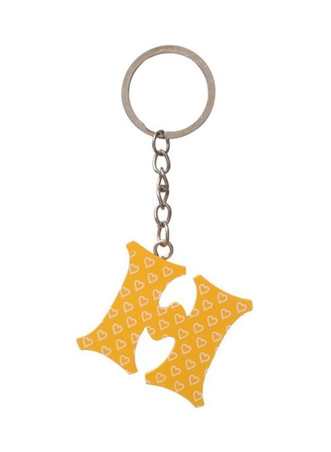 NIBEMINENT Letter H Keychain 