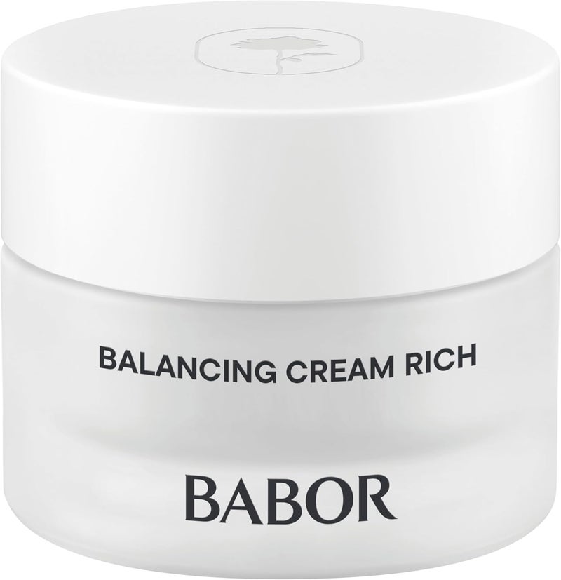 BABOR Skinovage Balancing Cream Rich Supple Face Care Cream for Combination Skin Mattifies and Moisturises the Skin 50 ml