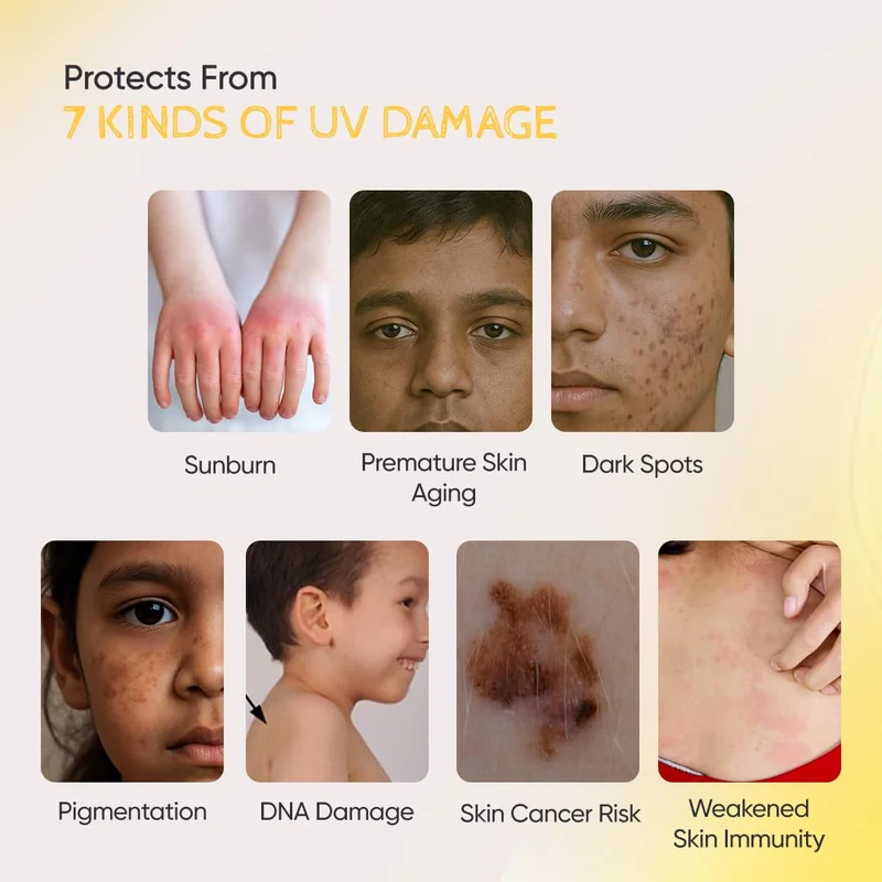 Skininspired White SkinInspired Kidscreen (2-18 yrs) 100% Mineral Sunscreen for Kids | SPF 50+ PA++++ | Broad Spectrum UVA & UVB Protection | Water & Sweat Resistant | Vitamin E & Pro Vitamin B5 | Non-Greasy | 50GM for Women | Best Price UAE