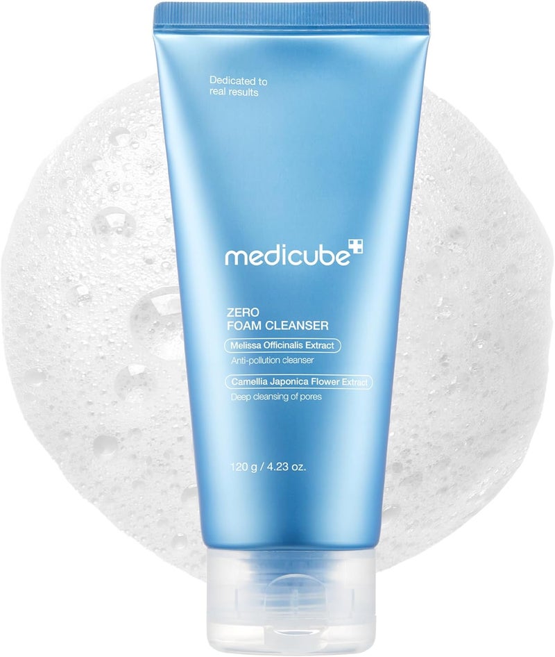 Medicube منظف زيرو فوم للبشرة الحساسة - التحكم في الزهم، توازن الرطوبة، وتقليل المسام - Image 1
