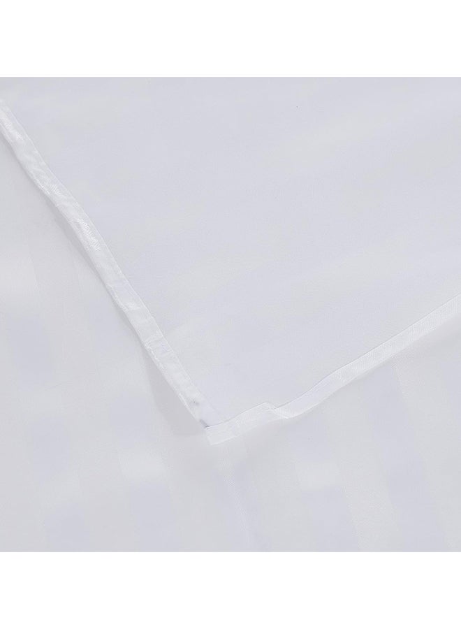 Home Pro ستارة استحمام بوليستر هوم برو 180x200 سم بيضاء - Image 3