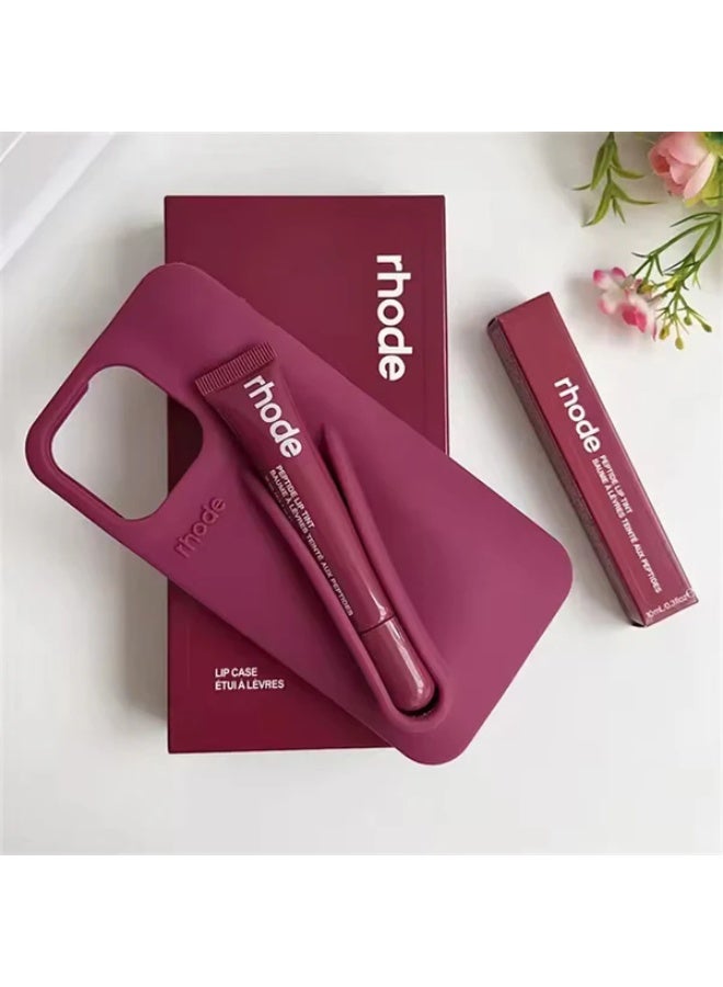 rhode Kafr Rhode Cell Phone Lip Holder Silicone Lip Gloss Cell Phone Holder Lip Holder iPhone Cell Phone Lip Holder Back (Smell Free)  - Image 5