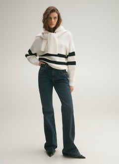 MANGO Striped Ribbed-Knit Sweater  - Image 4