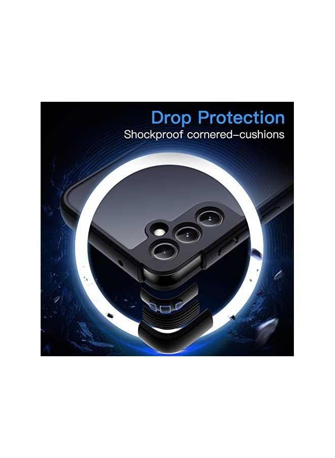 JETech Matte Case for Galaxy A54 5G 6.4-Inch, Frosted Translucent Back Protective Slim Phone Cover, Anti-Fingerprints (Black) - Image 4