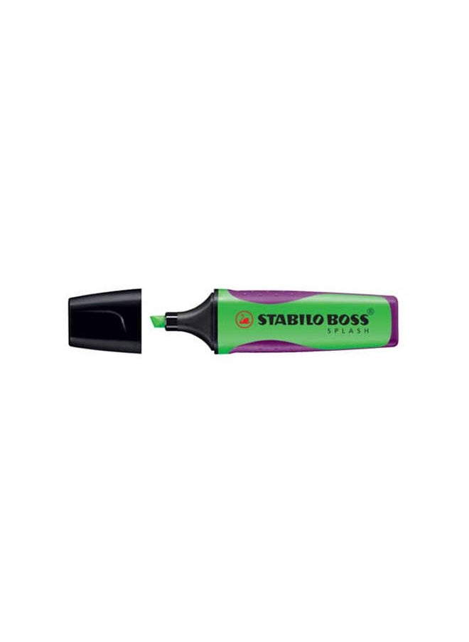 STABILO Boss Slash Highlighter Green  - Image 1