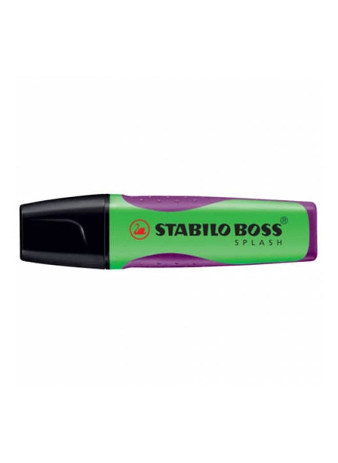 STABILO Boss Slash Highlighter Green  - Image 2