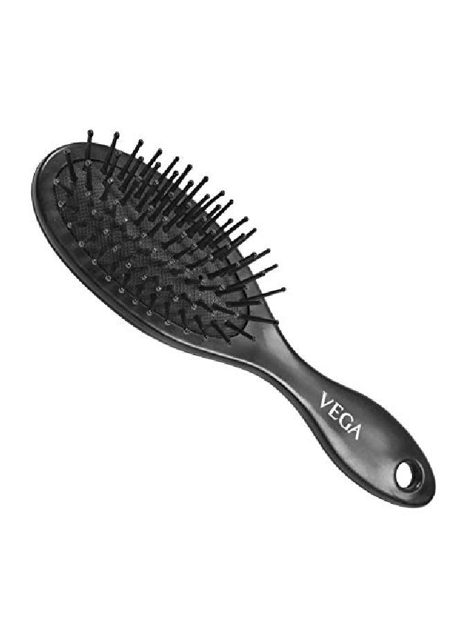 Vega Cushioned And Steel Pin With Black Colored Body And Brush Head - Image 2