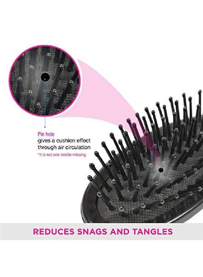 Vega Cushioned And Steel Pin With Black Colored Body And Brush Head - Image 5