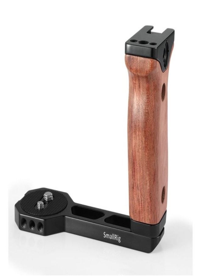 SmallRig Wooden Side Handle for DJI Ronin-S/SC/RS 2/RSC 2/ RS 3/RS 3 Pro & ZHIYUN CRANE 2S/2/V2 & MOZA Air 2/AirCorss 2 Gimbals BSS2222B