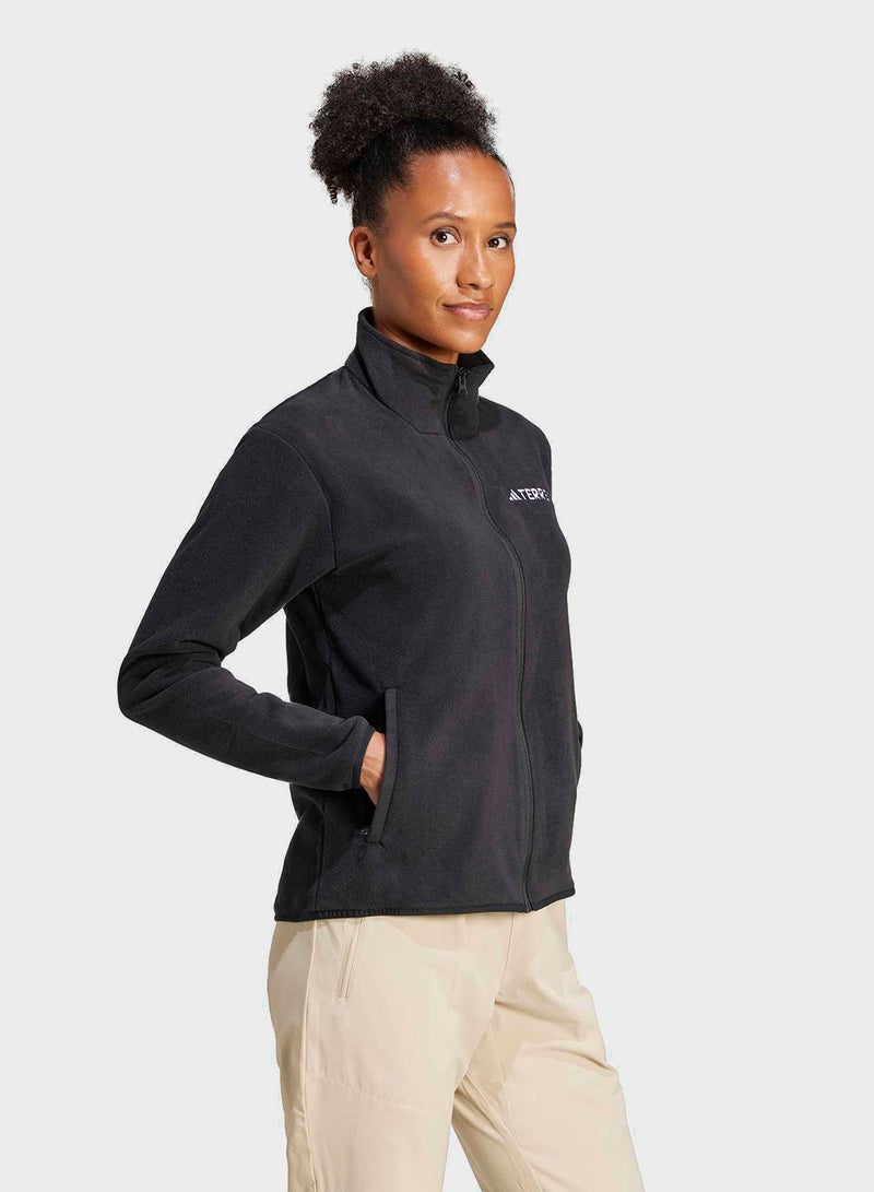 Adidas Terrex Multi Essentials Full Zip Fleece Jacket - Image 3
