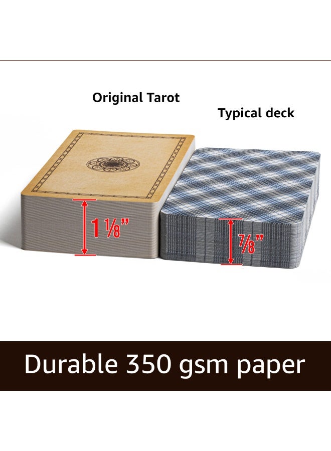 NIBEMINENT The Original Tarot Cards Deck with Guide Book for Beginners, Alternative to Rider Waite Smith - Image 5