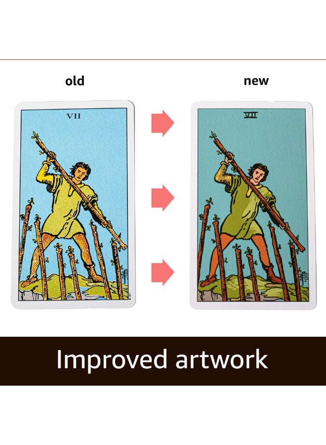 NIBEMINENT The Original Tarot Cards Deck with Guide Book for Beginners, Alternative to Rider Waite Smith - Image 3