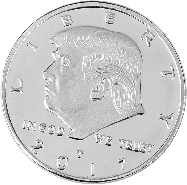 كلاراكو عملة دونالد ترامب، عملة فضية مطلية قابلة للتحصيل لعام ٢٠١٧، الرئيس الخامس والأربعون - عبوة من ٢٠ قطعة - Image 2