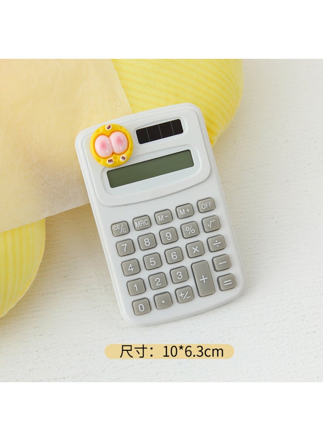 Cartoon Cute High-value Calculator Portable Mini Student Calculator Candy Color Silent Calculator
