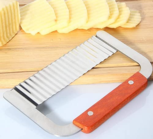 DD-life Pack of 2 Stainless Steel Wavy & Straight Soap Mold Loaf ，soap cutter Garnish Potato Vegetable Cake Cutter Cutting Tool - Image 4