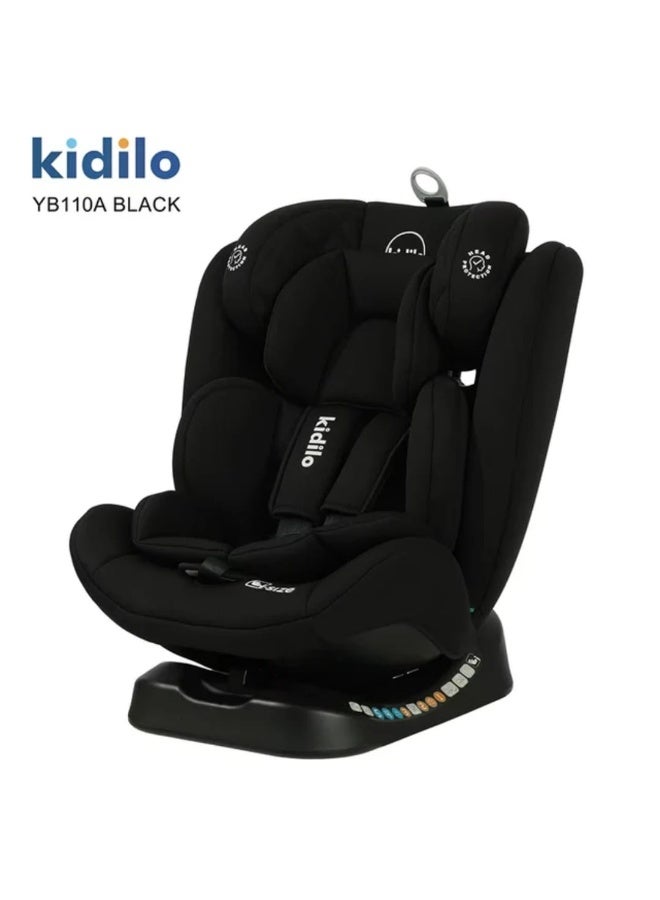 Kidilo Car Seat - Multi-Stage (0-18 kg) - Forward Facing Safety with Recline