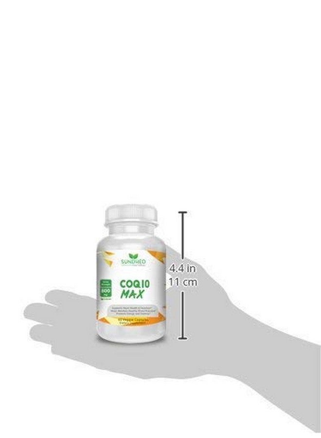 Sundhed Natural CoQ10 Powerful Antioxidant Supplement - Extra Strong Formula 800mg, 60 Capsules, 1-Month Supply with Coenzyme Q10 Vitamins and Supplements - Image 3
