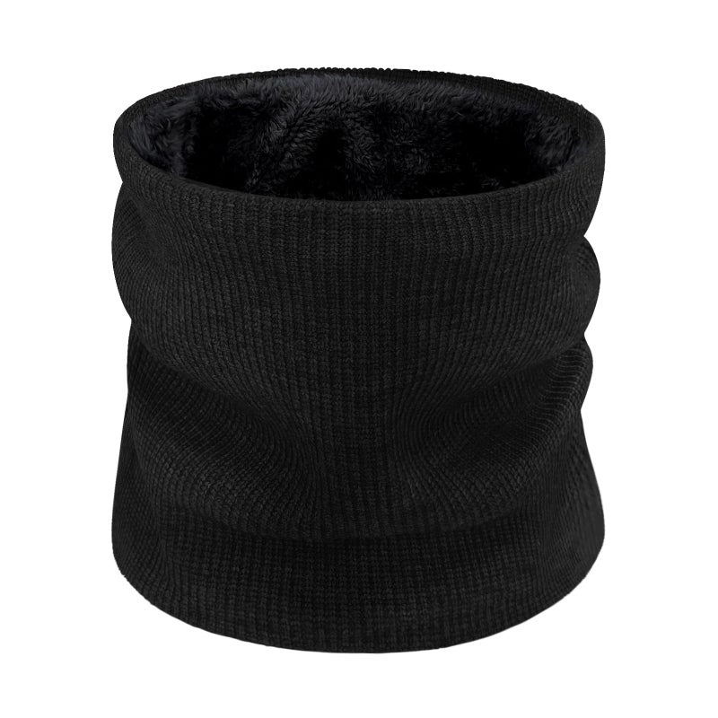 Beurlike Winter Neck Warmer Gaiters for Men Women Windproof Thermal Fleece Ski Face Mask Cover Neck Scarf for Cold Weather(Black) - Image 1