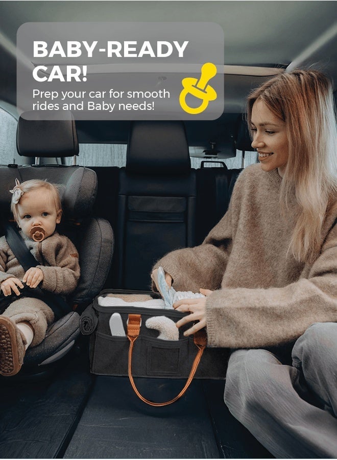 Zenito Portable Diaper Caddy Organizer - Nursery Essential - Image 5