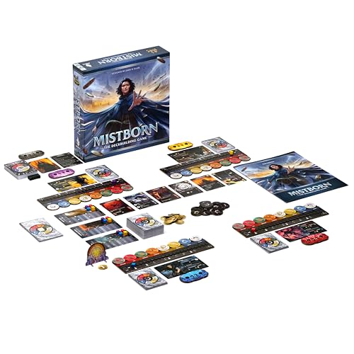 Brotherwise Games Brandon Sanderson's Mistborn Deckbuilding Game - Forge Alliances in Epic Metal-Burning Battles - Cooperative Card Game - Immersive Strategic Gameplay - 1 to 4 Players, Ages 13+ - Image 2