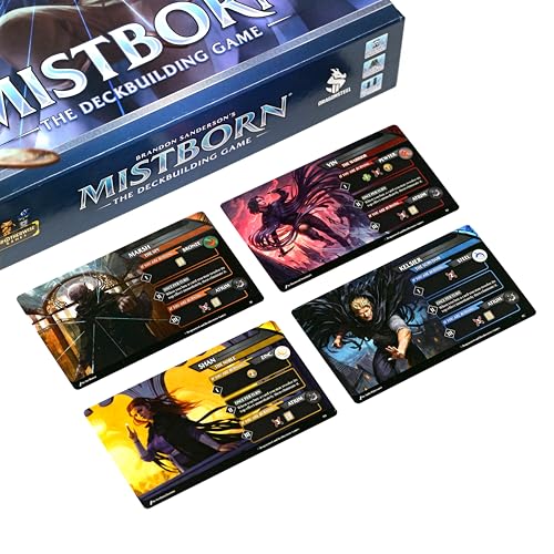 Brotherwise Games Brandon Sanderson's Mistborn Deckbuilding Game - Forge Alliances in Epic Metal-Burning Battles - Cooperative Card Game - Immersive Strategic Gameplay - 1 to 4 Players, Ages 13+ - Image 4