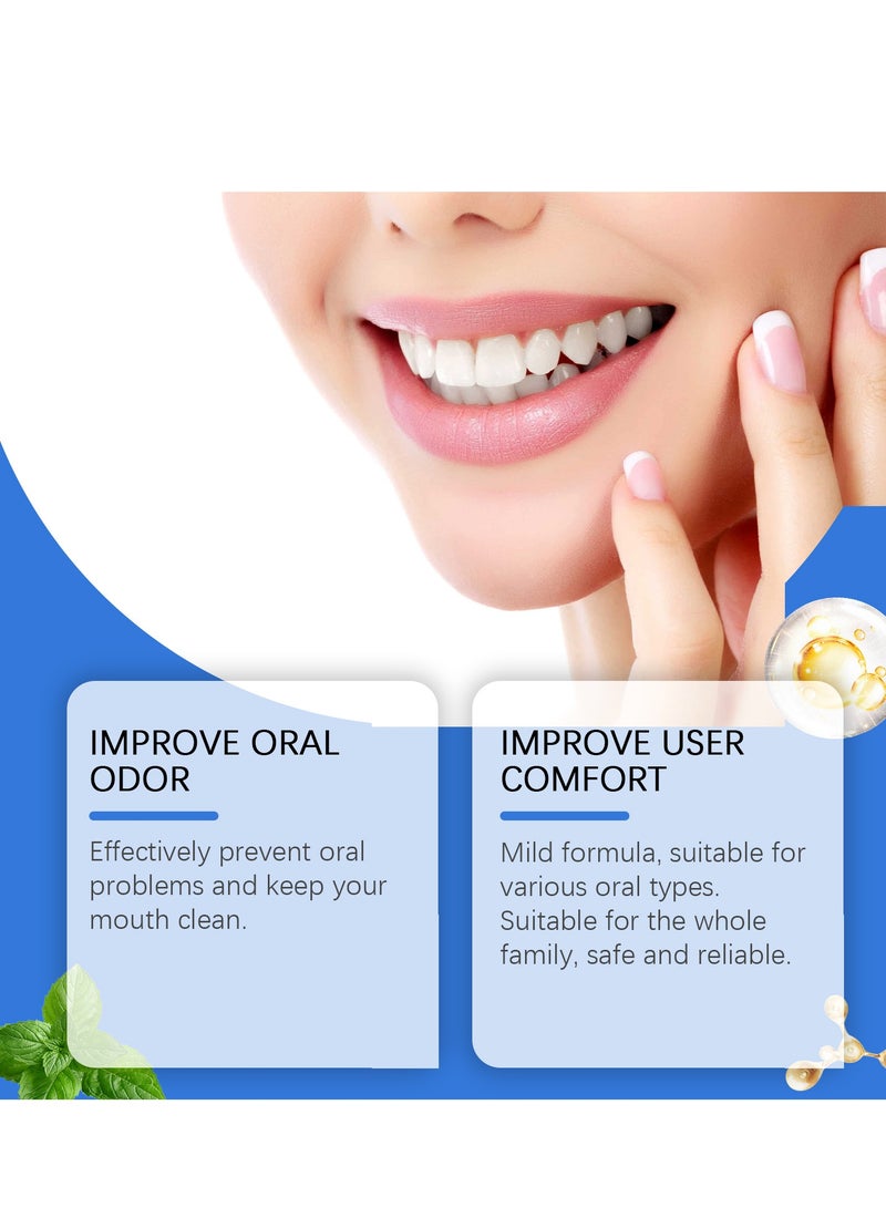 أورالحوي مصل علاج اللثة ، جل إصلاح اللثة ، مصل علاج اللثة ، مصل اللثة ، غسول الفم المنعش للأسنان ، تنظيف الأسنان بعمق ، غسول الفم لاستعادة اللثة للعناية بالفم 30 مل - Image 5