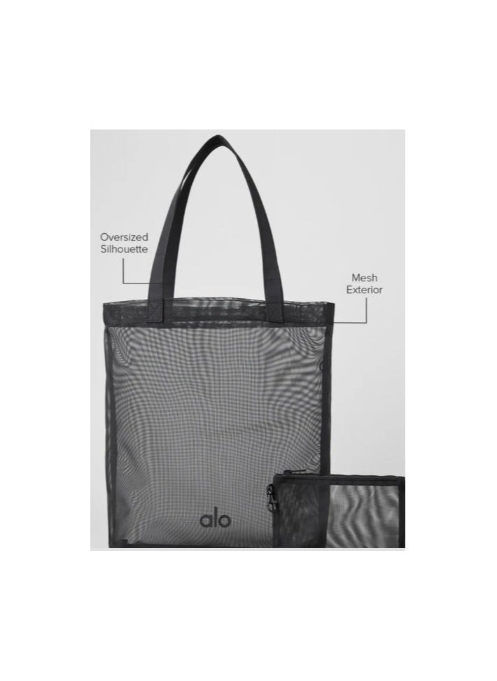 alo - alo yoga mesh bag handbag Yoga fitness mesh shoulder bag - Image 1