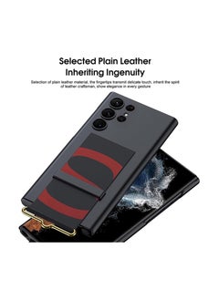 Anmi Samsung Galaxy S24 Ultra Case With Strap, Featuring a Hard PC Back and an Ultra-Thin, Shockproof Cover in Green  - Image 2