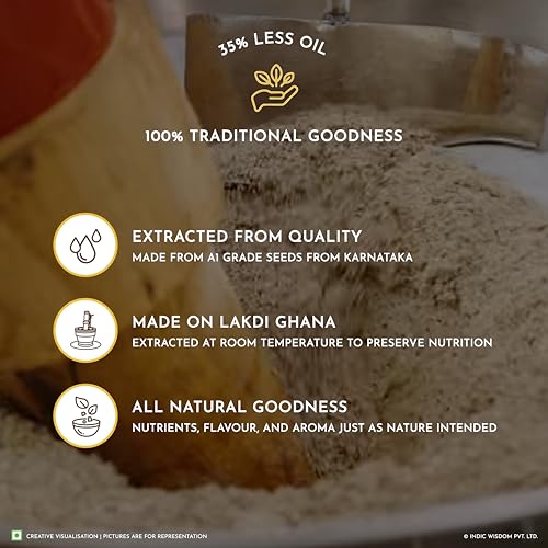 IndicWisdom's Nava Oil Spray Wood Pressed Sunflower Oil (No Aerosol/CFCs/Preservatives)(Cold Pressed - Oil Spray) - Image 5
