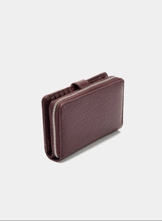 PARFOIS Red Wallet with texture for Women | Best Price UAE
