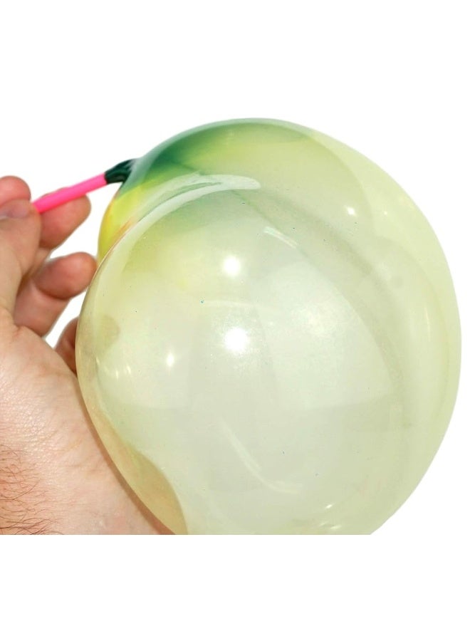 Ja-Ru JARU Bloonies Magic Plastic Bubbles Variety Pack 8 Tubes per Pack  Kids Super Elastic Bubble Balloons  Blow Up Balloons with Straw  Bubble Tube Party Favors and Gifts Fidget Toy7741B - Image 4