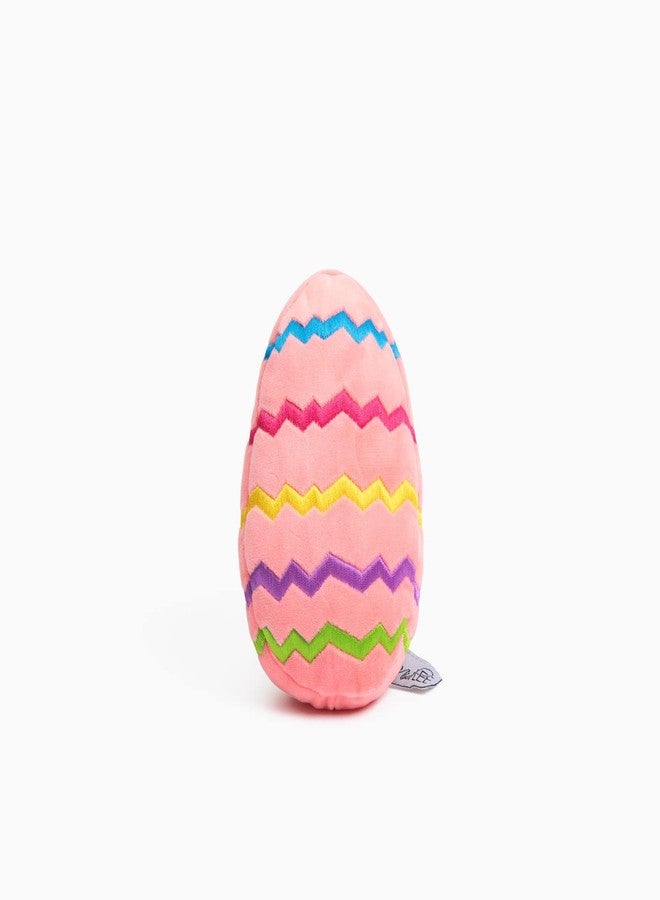 Midlee Easter Egg Plush Dog Toy - Pink (Large) - Image 3