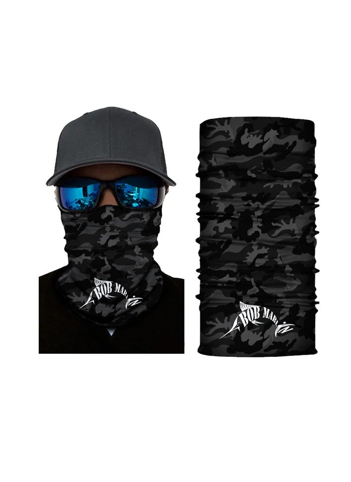 BOB MARLIN - Face Shield Bob Camo Blac - Image 1